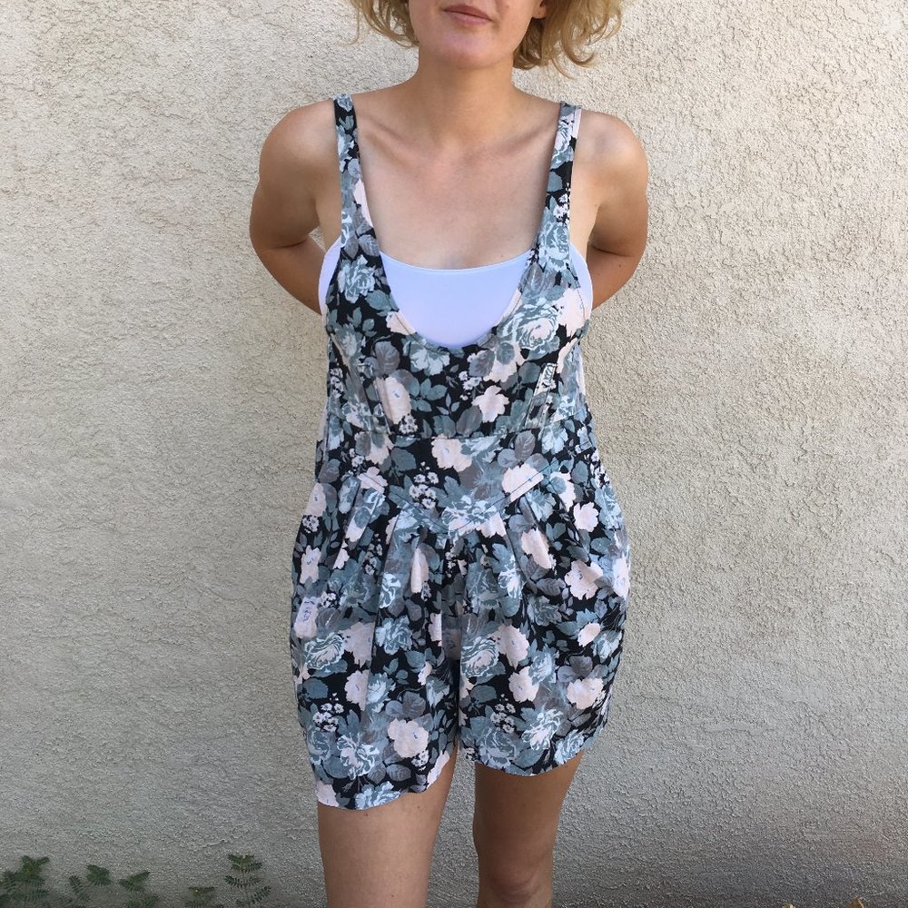 Vintage 90s floral romper